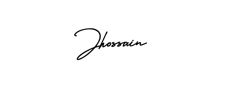 Best and Professional Signature Style for Jhossain. AmerikaSignatureDemo-Regular Best Signature Style Collection. Jhossain signature style 3 images and pictures png