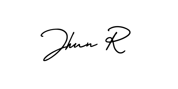 Here are the top 10 professional signature styles for the name Jhun R. These are the best autograph styles you can use for your name. Jhun R signature style 3 images and pictures png