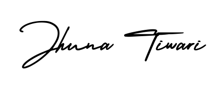 Discover how Jhuna Tiwari looks in an executive cursive font (AmerikaSignatureDemo-Regular). Perfect for legal documents, invoices, and certificates. Jhuna Tiwari signature style 3 images and pictures png