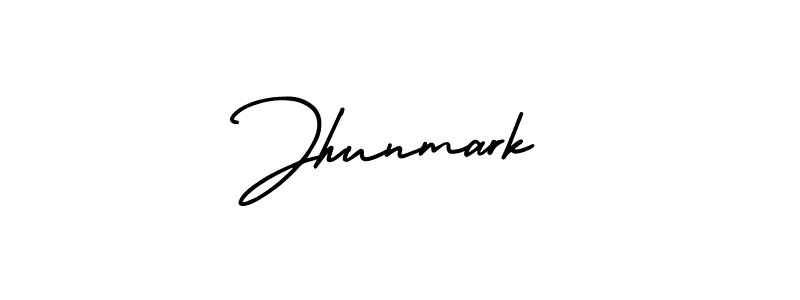 Also we have Jhunmark name is the best signature style. Create professional handwritten signature collection using AmerikaSignatureDemo-Regular autograph style. Jhunmark signature style 3 images and pictures png