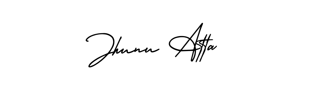 Once you've used our free online signature maker to create your best signature AmerikaSignatureDemo-Regular style, it's time to enjoy all of the benefits that Jhunu Atta name signing documents. Jhunu Atta signature style 3 images and pictures png