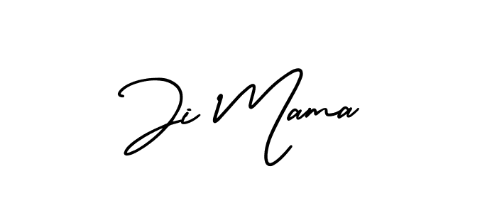 This is the best signature style for the Ji Mama name. Also you like these signature font (AmerikaSignatureDemo-Regular). Mix name signature. Ji Mama signature style 3 images and pictures png
