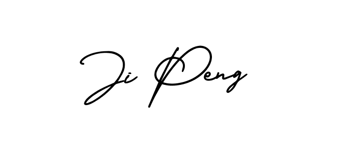 It looks lik you need a new signature style for name Ji Peng. Design unique handwritten (AmerikaSignatureDemo-Regular) signature with our free signature maker in just a few clicks. Ji Peng signature style 3 images and pictures png