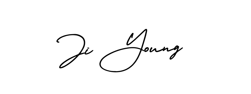 AmerikaSignatureDemo-Regular is a professional signature style that is perfect for those who want to add a touch of class to their signature. It is also a great choice for those who want to make their signature more unique. Get Ji Young name to fancy signature for free. Ji Young signature style 3 images and pictures png