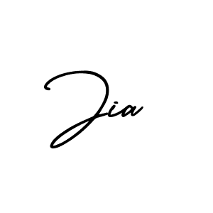 Use a signature maker to create a handwritten signature online. With this signature software, you can design (AmerikaSignatureDemo-Regular) your own signature for name Jia. Jia signature style 3 images and pictures png