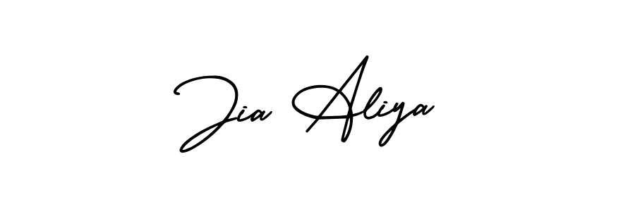 How to make Jia Aliya signature? AmerikaSignatureDemo-Regular is a professional autograph style. Create handwritten signature for Jia Aliya name. Jia Aliya signature style 3 images and pictures png