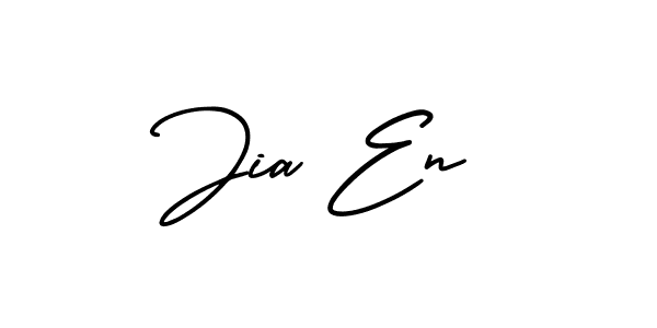 How to make Jia En signature? AmerikaSignatureDemo-Regular is a professional autograph style. Create handwritten signature for Jia En name. Jia En signature style 3 images and pictures png