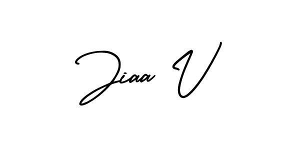 Best and Professional Signature Style for Jiaa V. AmerikaSignatureDemo-Regular Best Signature Style Collection. Jiaa V signature style 3 images and pictures png