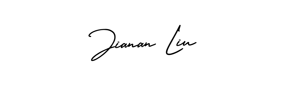 Once you've used our free online signature maker to create your best signature AmerikaSignatureDemo-Regular style, it's time to enjoy all of the benefits that Jianan Liu name signing documents. Jianan Liu signature style 3 images and pictures png