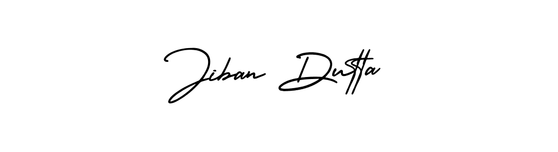 This is the best signature style for the Jiban Dutta name. Also you like these signature font (AmerikaSignatureDemo-Regular). Mix name signature. Jiban Dutta signature style 3 images and pictures png