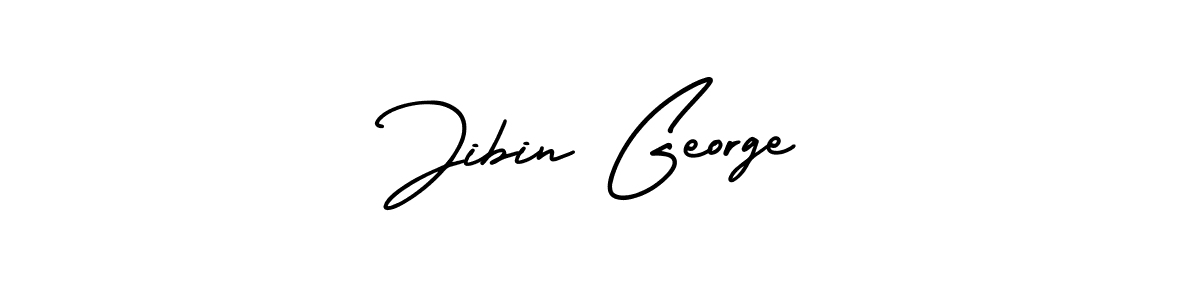 Also You can easily find your signature by using the search form. We will create Jibin George name handwritten signature images for you free of cost using AmerikaSignatureDemo-Regular sign style. Jibin George signature style 3 images and pictures png