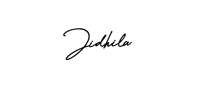 AmerikaSignatureDemo-Regular is a professional signature style that is perfect for those who want to add a touch of class to their signature. It is also a great choice for those who want to make their signature more unique. Get Jidhila name to fancy signature for free. Jidhila signature style 3 images and pictures png