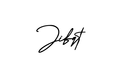 Design your own signature with our free online signature maker. With this signature software, you can create a handwritten (AmerikaSignatureDemo-Regular) signature for name Jifqt. Jifqt signature style 3 images and pictures png