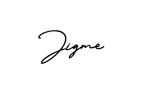 How to make Jigme signature? AmerikaSignatureDemo-Regular is a professional autograph style. Create handwritten signature for Jigme name. Jigme signature style 3 images and pictures png