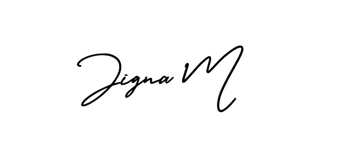 You can use this online signature creator to create a handwritten signature for the name Jigna M. This is the best online autograph maker. Jigna M signature style 3 images and pictures png