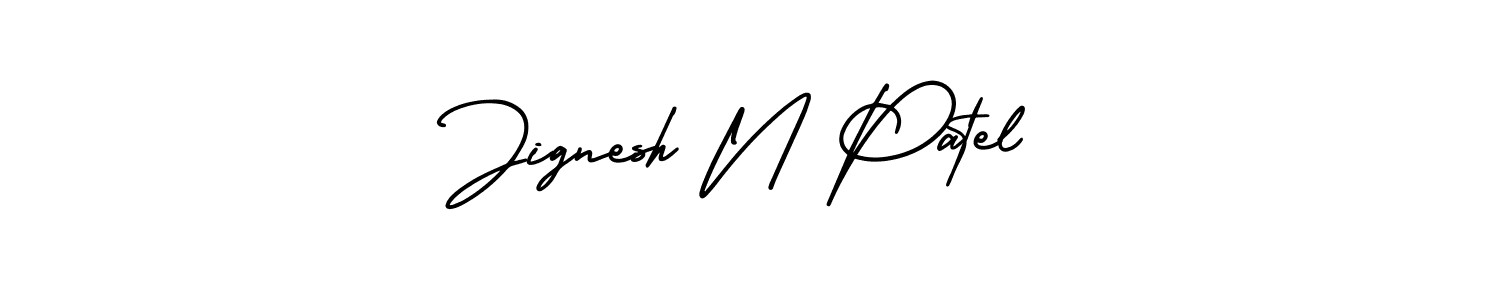 How to Draw Jignesh N Patel signature style? AmerikaSignatureDemo-Regular is a latest design signature styles for name Jignesh N Patel. Jignesh N Patel signature style 3 images and pictures png