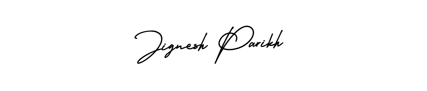 It looks lik you need a new signature style for name Jignesh Parikh. Design unique handwritten (AmerikaSignatureDemo-Regular) signature with our free signature maker in just a few clicks. Jignesh Parikh signature style 3 images and pictures png
