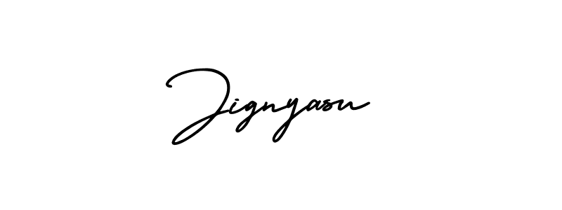 Use a signature maker to create a handwritten signature online. With this signature software, you can design (AmerikaSignatureDemo-Regular) your own signature for name Jignyasu. Jignyasu signature style 3 images and pictures png