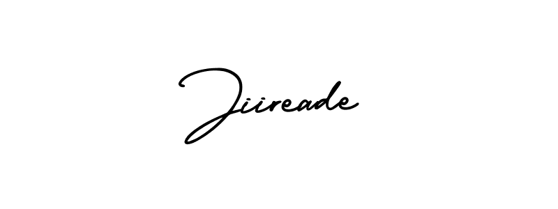 Similarly AmerikaSignatureDemo-Regular is the best handwritten signature design. Signature creator online .You can use it as an online autograph creator for name Jiireade. Jiireade signature style 3 images and pictures png