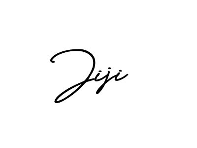 How to make Jiji signature? AmerikaSignatureDemo-Regular is a professional autograph style. Create handwritten signature for Jiji name. Jiji signature style 3 images and pictures png