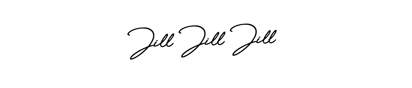 Also we have Jill Jill Jill name is the best signature style. Create professional handwritten signature collection using AmerikaSignatureDemo-Regular autograph style. Jill Jill Jill signature style 3 images and pictures png