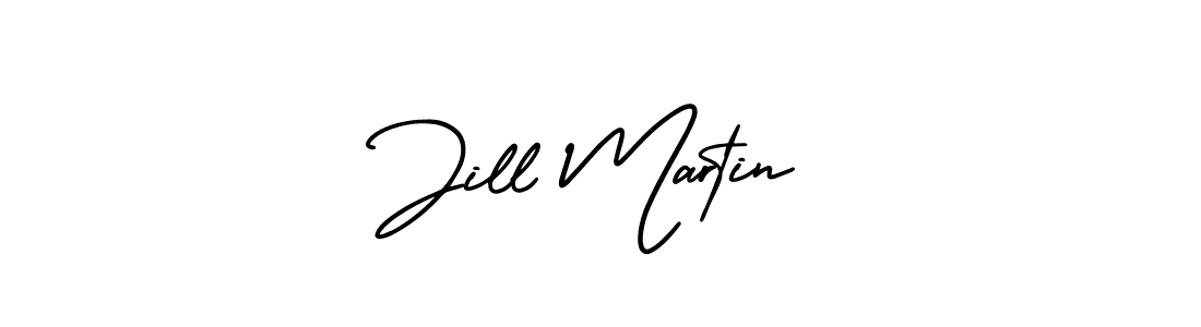 You should practise on your own different ways (AmerikaSignatureDemo-Regular) to write your name (Jill Martin) in signature. don't let someone else do it for you. Jill Martin signature style 3 images and pictures png