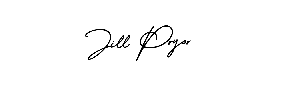 Use a signature maker to create a handwritten signature online. With this signature software, you can design (AmerikaSignatureDemo-Regular) your own signature for name Jill Pryor. Jill Pryor signature style 3 images and pictures png