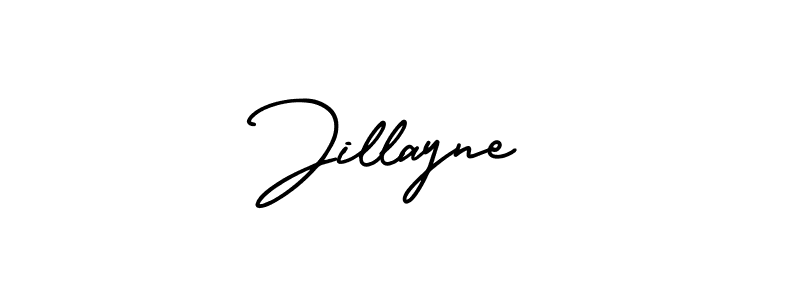 Make a beautiful signature design for name Jillayne. With this signature (AmerikaSignatureDemo-Regular) style, you can create a handwritten signature for free. Jillayne signature style 3 images and pictures png
