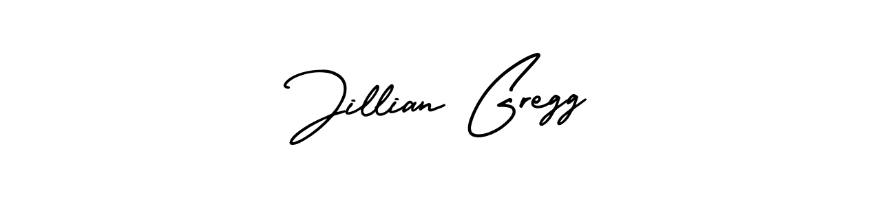 Design your own signature with our free online signature maker. With this signature software, you can create a handwritten (AmerikaSignatureDemo-Regular) signature for name Jillian Gregg. Jillian Gregg signature style 3 images and pictures png