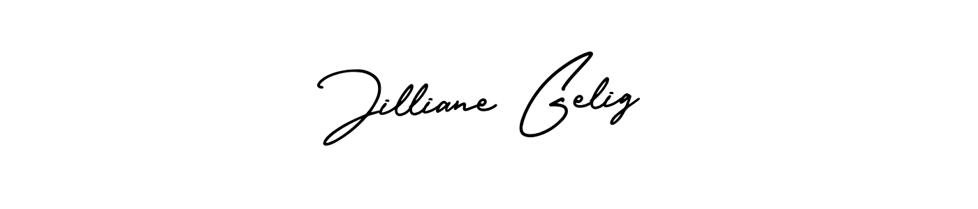 Make a short Jilliane Gelig signature style. Manage your documents anywhere anytime using AmerikaSignatureDemo-Regular. Create and add eSignatures, submit forms, share and send files easily. Jilliane Gelig signature style 3 images and pictures png