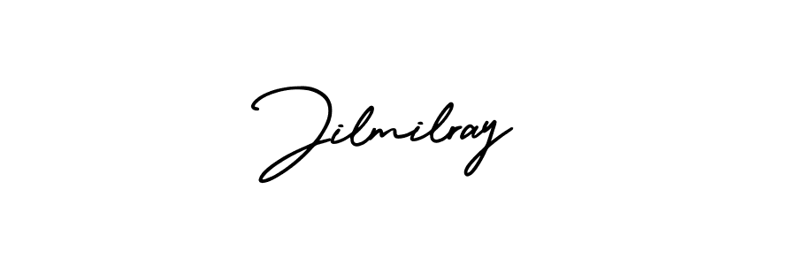 It looks lik you need a new signature style for name Jilmilray. Design unique handwritten (AmerikaSignatureDemo-Regular) signature with our free signature maker in just a few clicks. Jilmilray signature style 3 images and pictures png