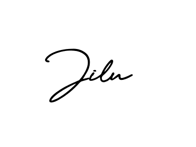 Also we have Jilu name is the best signature style. Create professional handwritten signature collection using AmerikaSignatureDemo-Regular autograph style. Jilu signature style 3 images and pictures png