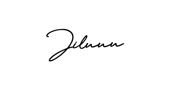 Similarly AmerikaSignatureDemo-Regular is the best handwritten signature design. Signature creator online .You can use it as an online autograph creator for name Jiluuu. Jiluuu signature style 3 images and pictures png