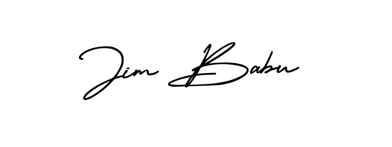 Best and Professional Signature Style for Jim Babu. AmerikaSignatureDemo-Regular Best Signature Style Collection. Jim Babu signature style 3 images and pictures png