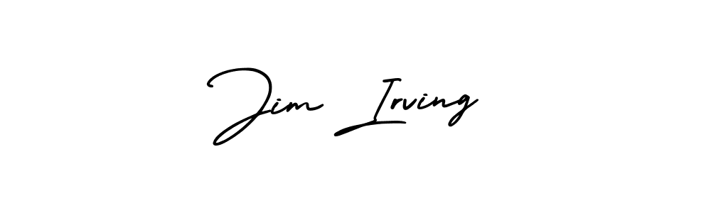 Check out images of Autograph of Jim Irving name. Actor Jim Irving Signature Style. AmerikaSignatureDemo-Regular is a professional sign style online. Jim Irving signature style 3 images and pictures png