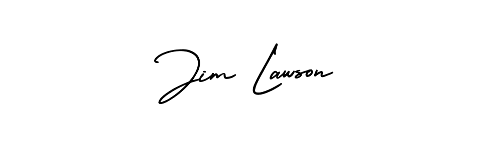 Jim Lawson stylish signature style. Best Handwritten Sign (AmerikaSignatureDemo-Regular) for my name. Handwritten Signature Collection Ideas for my name Jim Lawson. Jim Lawson signature style 3 images and pictures png