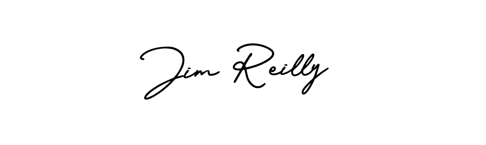 You should practise on your own different ways (AmerikaSignatureDemo-Regular) to write your name (Jim Reilly) in signature. don't let someone else do it for you. Jim Reilly signature style 3 images and pictures png