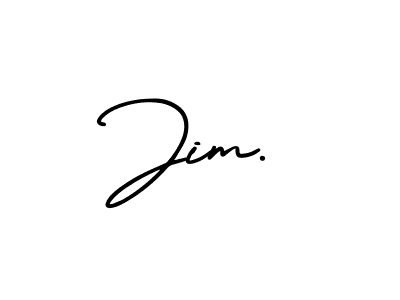 The best way (AmerikaSignatureDemo-Regular) to make a short signature is to pick only two or three words in your name. The name Jim. include a total of six letters. For converting this name. Jim. signature style 3 images and pictures png