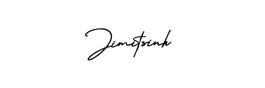 Create a beautiful signature design for name Jimitsinh. With this signature (AmerikaSignatureDemo-Regular) fonts, you can make a handwritten signature for free. Jimitsinh signature style 3 images and pictures png