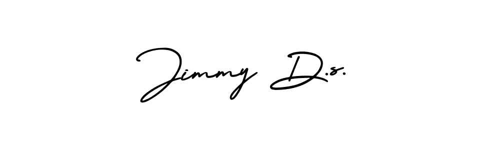 It looks lik you need a new signature style for name Jimmy D.s.. Design unique handwritten (AmerikaSignatureDemo-Regular) signature with our free signature maker in just a few clicks. Jimmy D.s. signature style 3 images and pictures png