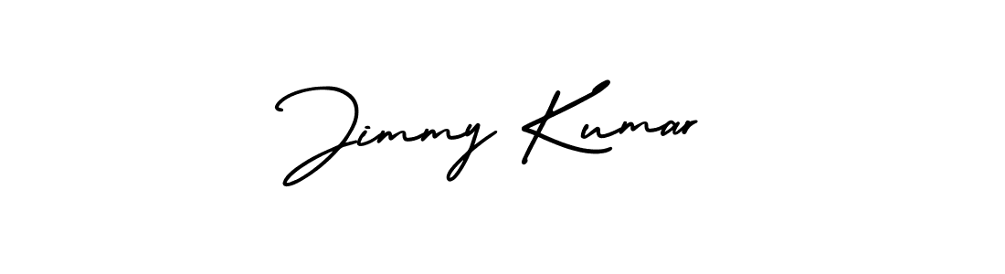 You should practise on your own different ways (AmerikaSignatureDemo-Regular) to write your name (Jimmy Kumar) in signature. don't let someone else do it for you. Jimmy Kumar signature style 3 images and pictures png