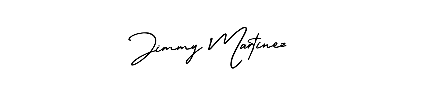 You should practise on your own different ways (AmerikaSignatureDemo-Regular) to write your name (Jimmy Martinez) in signature. don't let someone else do it for you. Jimmy Martinez signature style 3 images and pictures png