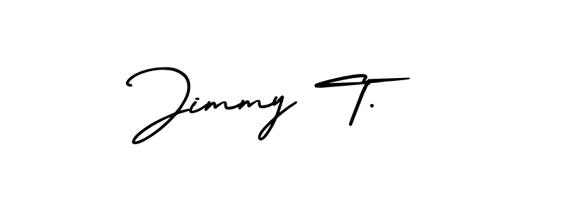 Similarly AmerikaSignatureDemo-Regular is the best handwritten signature design. Signature creator online .You can use it as an online autograph creator for name Jimmy T.. Jimmy T. signature style 3 images and pictures png