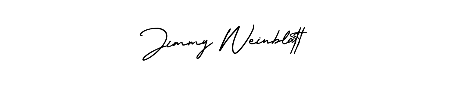 Make a beautiful signature design for name Jimmy Weinblatt. With this signature (AmerikaSignatureDemo-Regular) style, you can create a handwritten signature for free. Jimmy Weinblatt signature style 3 images and pictures png
