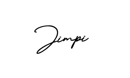 Design your own signature with our free online signature maker. With this signature software, you can create a handwritten (AmerikaSignatureDemo-Regular) signature for name Jimpi. Jimpi signature style 3 images and pictures png