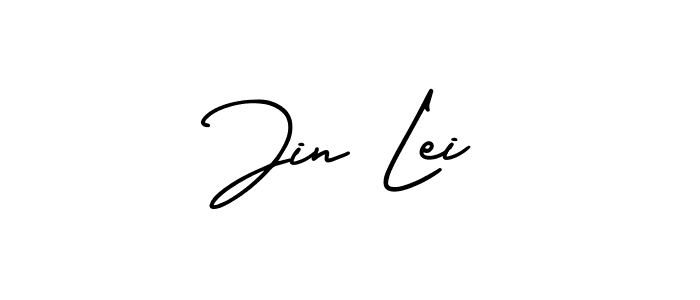 How to Draw Jin Lei signature style? AmerikaSignatureDemo-Regular is a latest design signature styles for name Jin Lei. Jin Lei signature style 3 images and pictures png