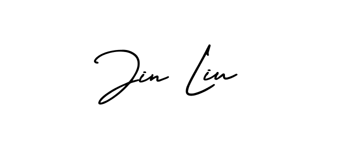 It looks lik you need a new signature style for name Jin Liu. Design unique handwritten (AmerikaSignatureDemo-Regular) signature with our free signature maker in just a few clicks. Jin Liu signature style 3 images and pictures png