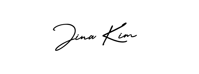 This is the best signature style for the Jina Kim name. Also you like these signature font (AmerikaSignatureDemo-Regular). Mix name signature. Jina Kim signature style 3 images and pictures png