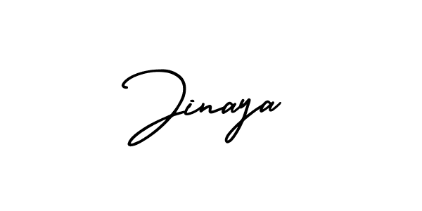 Also we have Jinaya name is the best signature style. Create professional handwritten signature collection using AmerikaSignatureDemo-Regular autograph style. Jinaya signature style 3 images and pictures png