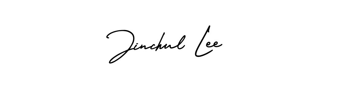 if you are searching for the best signature style for your name Jinchul Lee. so please give up your signature search. here we have designed multiple signature styles  using AmerikaSignatureDemo-Regular. Jinchul Lee signature style 3 images and pictures png